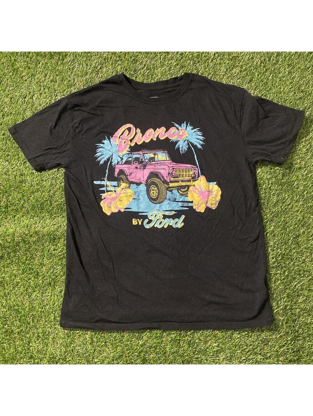 Black Ford Bronco graphic tee